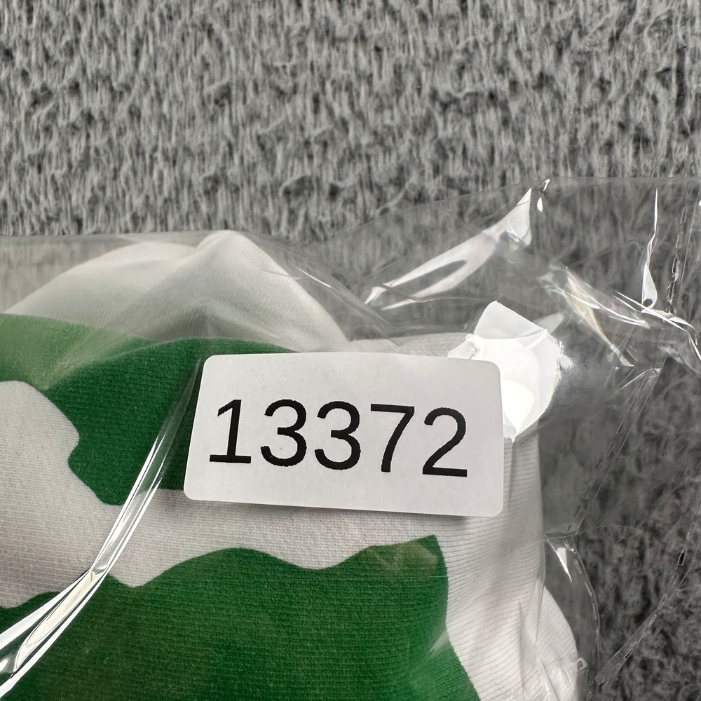 Yellow Label Boston‎ Celtics Sweatshirt Size M White Crewneck Green Graphic Rare - Picture 12 of 12